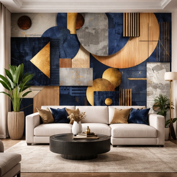 Fototapet Urban Prestige, Geometrie Modernă ATX39 Livin Premium