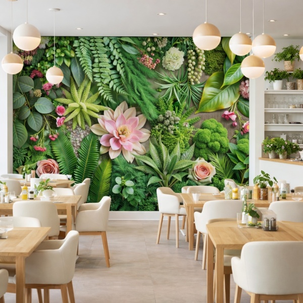 fototapet natură decor restaurant fresh
