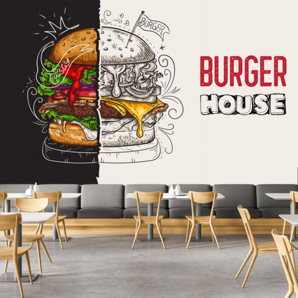 Fototapet Fast Food Burger House FTS23 - Img 2