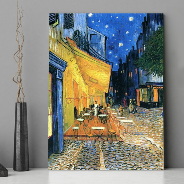 Tablou Van Gogh Terasa Cafenelei Noaptea