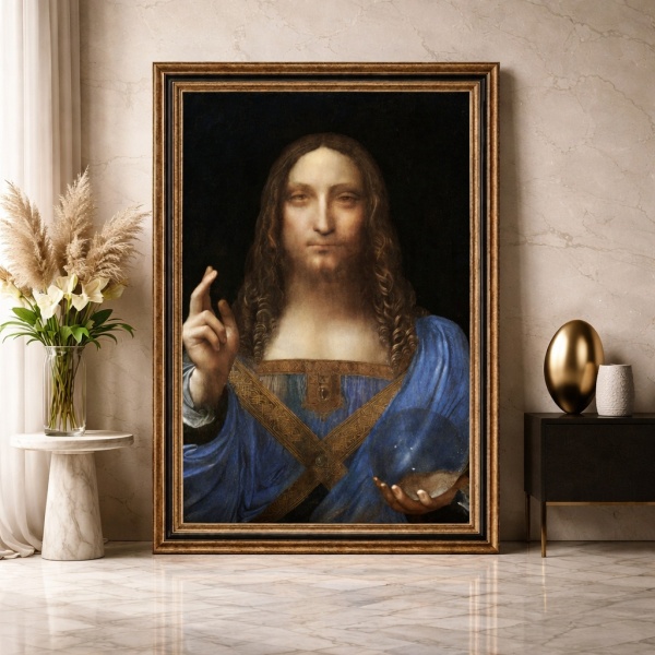 Tablou Leonardo da Vinci Omul Vitruvian DAV1