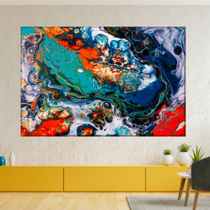 Tablou Canvas Abstract Colors ATF52 - Img 4
