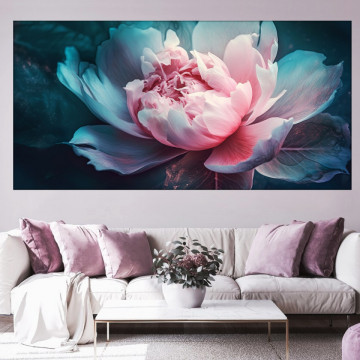 Tablou Canvas Bujor Digital Art CFB59 - Img 3