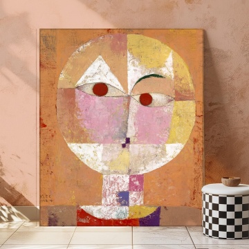 Tablou Canvas Paul Klee - Senecio RPK19 - Img 3