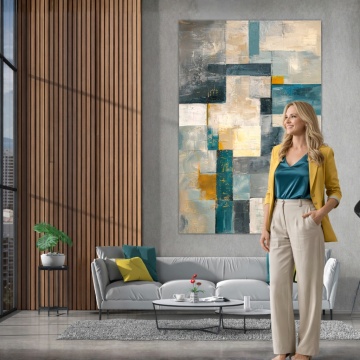 Tablou Canvas – Structuri în echilibru ABSN13
