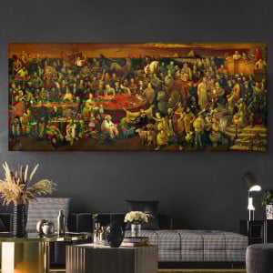 Tablou Canvas 103 Personalitati ale Lumii TCEF17