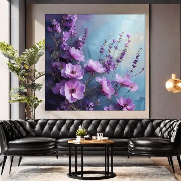 Tablou Canvas Anemone Violet FLAR5 - Img 5