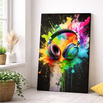 Tablou Canvas Explozie de Ritm CRA9