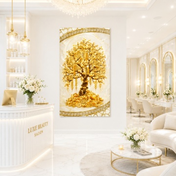 Tablou Copacul cu Bani, Bogatie si Prosperitate FSHB31 Beauty Salon