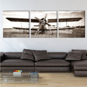 Multicanvas Avion Vintage AMA16