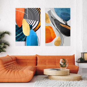 Tablou Canvas Abstract Modern Living CTB75 - Img 3