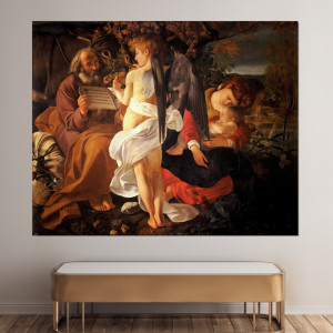 Tablou Canvas Caravaggio, Odihna în timpul Fugii în Egipt RBC1