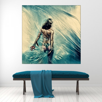Tablou Canvas Dansatoare cu Efect 3D de Ciolofan TNM34