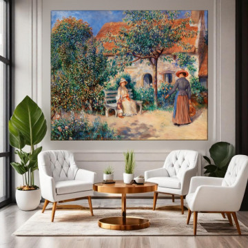 Tablou Canvas In Britania Pierre-Auguste Renoir ARP5 - Img 3