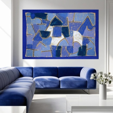 Tablou Canvas Paul Klee - Noapte Albastră RPK13