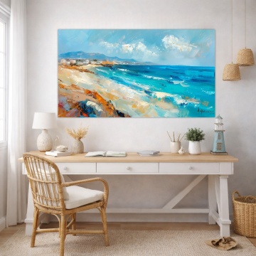 Tabloul Canvas Sea Breeze Abstract ABSN51 - Img 4