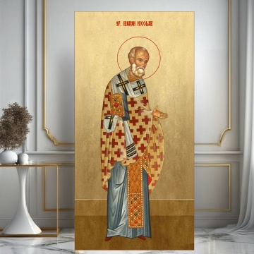 Tablou Canvas – Sfântul Ierarh Nicolae, Făcătorul de Minuni TRO14