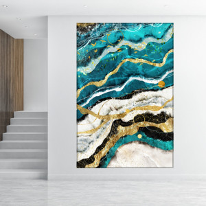 Tablou Canvas Abstract Marble MLL15 - Img 3