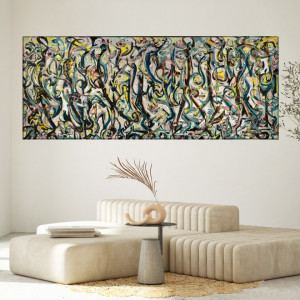 Tablou Canvas Jackson Pollock Away from the Easel ARJP6