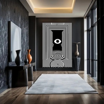 Tablou Canvas Portalul Hipnotic – Arta care te Urmărește ABSN27 - Img 3