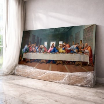 Tablou Leonardo da Vinci, Cina cea de Taina DAV4 Livrare in Romania