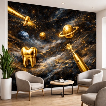 Fototapet Dental Gold Cosmos DNT55 - Img 4