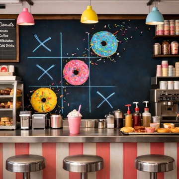 Fototapet Design Creativ pentru Gogoșerie GMF3