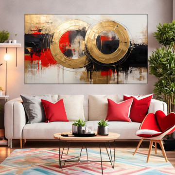 Tablou Canvas Abstract Dragoste Infinita ATF75 - Img 4