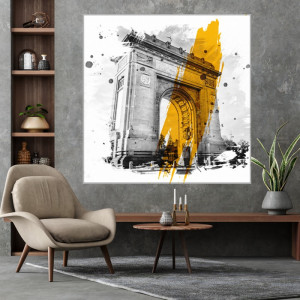 Tablou Canvas Arcul de Triumf, Bucuresti ROM39 - Img 3
