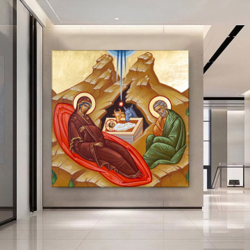 Tablou Canvas Naşterea Domnului Iisus Hristos ICR30 - Img 3