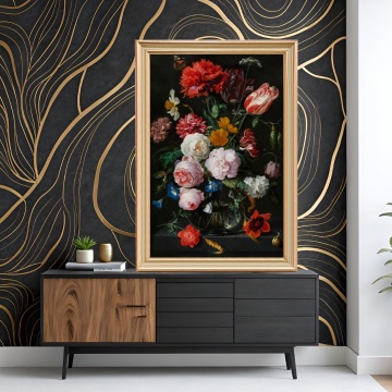 Tablou Natură statică cu flori | Jan Davidsz de Heem & Rachel Ruysch CFN6 - Img 6