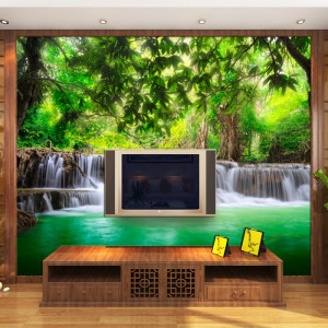 Fototapet 3D Cascada in Thailanda WTF87 - Img 4