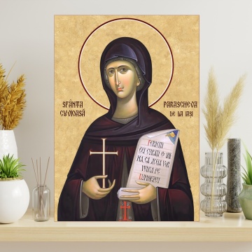 Tablou Canvas – Sfânta Cuvioasă Parascheva de la Iași TRO3