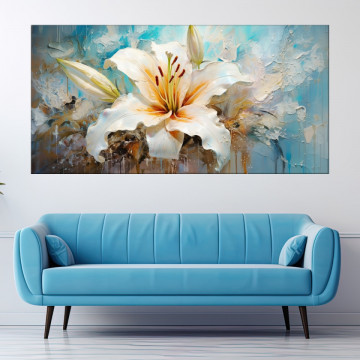 Tablou Canvas Flori de Crini TPF45 - Img 3