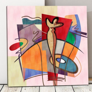 Tablou Canvas Forme Abstracte CTB24
