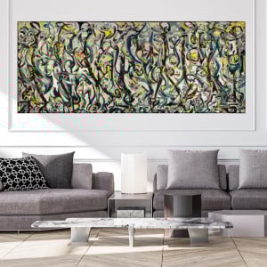 Tablou Canvas Jackson Pollock Away from the Easel ARJP6 - Img 4