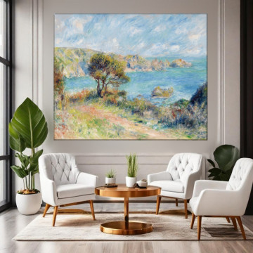 Tablou Canvas Vedere la Guernsey Pierre-Auguste Renoir ARP3