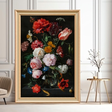 Tablou Natură statică cu flori | Jan Davidsz de Heem & Rachel Ruysch CFN6