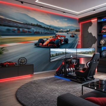 Fototapet Formula 1 – Adrenalină pe Circuit POW6
