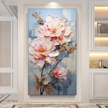 Tablou Canvas Bujori, Buchet de Primavara TPF60