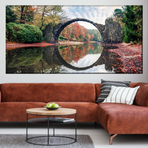 Tablou Canvas Dimineata Superba In Parc TOPSN5
