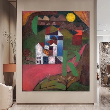 Tablou Canvas Paul Klee - Villa R RPK20 - Img 4