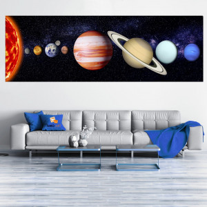 Tablou Canvas Planetele Sistemului Solar OUSA9