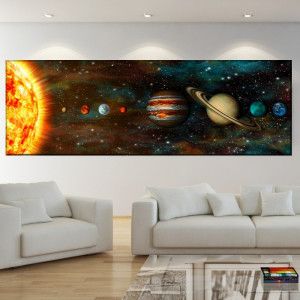 Tablou Canvas Sistemul Solar OUS39