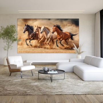 Tablou Canvas Spirit Liber – Armăsari ANLS44 - Img 4