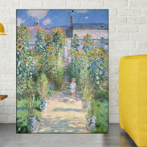 Tablou Claude Monet Gradina Artistului La Vetheuil