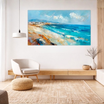 Tabloul Canvas Sea Breeze Abstract ABSN51 - Img 3