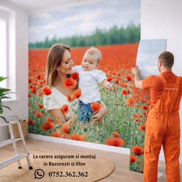 Asiguram montaj fototapet personalizat in Bucuresti si Ilfov