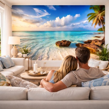 Fototapet Tropical Azure Paradise Casa Tineri Casatoriti
