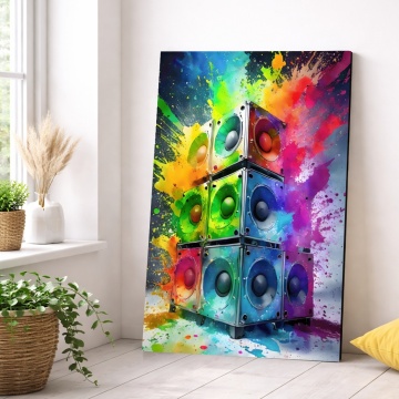 Tablou Canvas Explozie de Bass CRA10